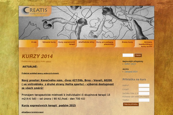 creatis.cz site used Creatis