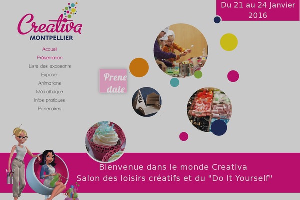 creativa-montpellier.fr site used Creativa