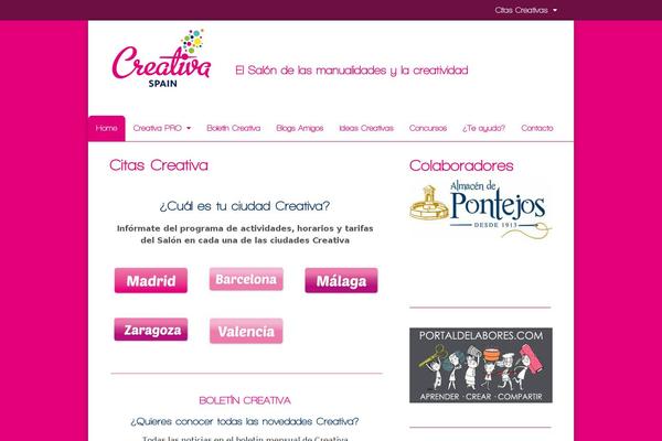 creativa-spain.com site used Canvas-country