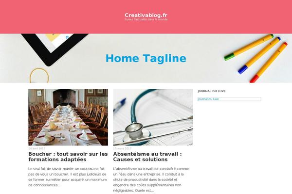 Corpobox Lite theme site design template sample