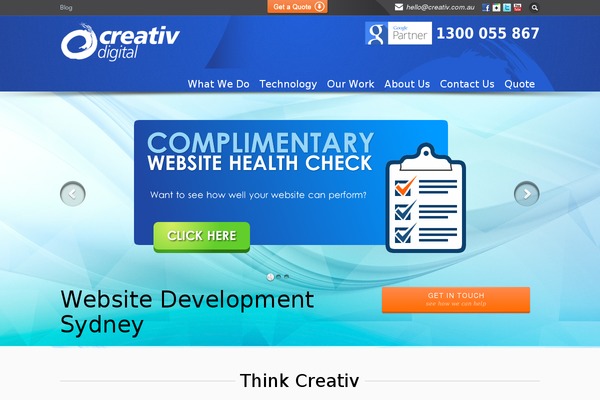 creative-web-designer.com site used Creativ2017