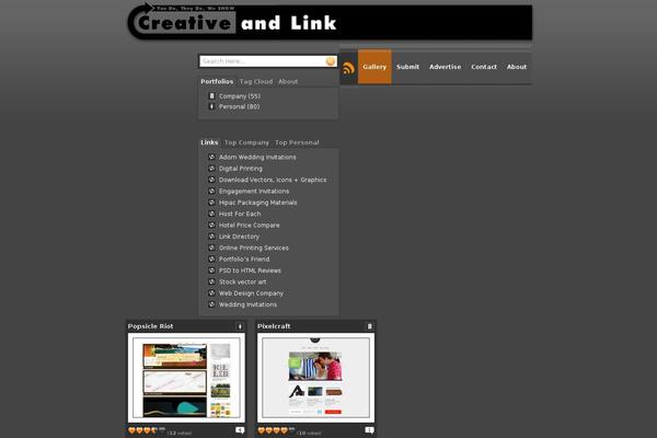 creativeandlink.com site used Creativeandlink