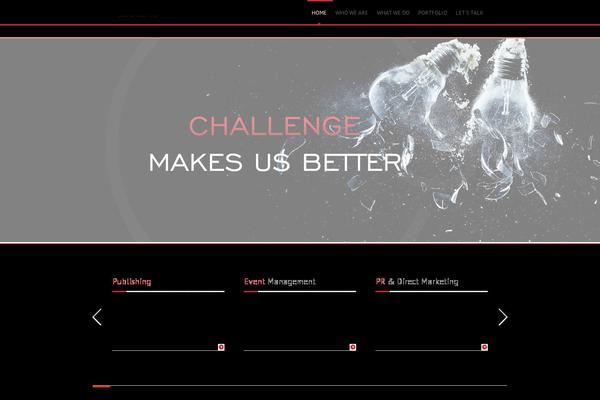 Creativeportfolio theme site design template sample