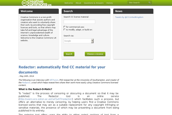creativecommons.org.uk site used Ccnl_2013