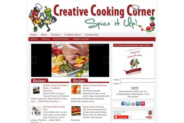 creativecookingcorner.com site used Foodiepro-v445