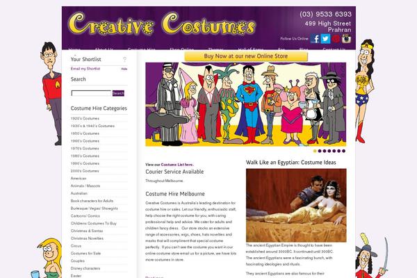 creativecostumes.com.au site used Creativecos