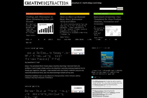 creativedistraction.com site used Cd