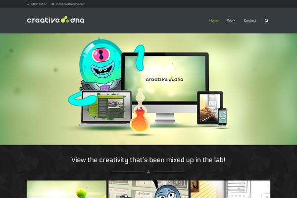 Impreza theme site design template sample