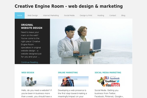 Enfold theme site design template sample