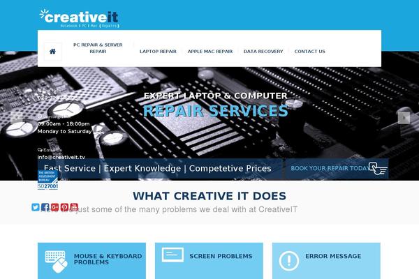 creativeit.tv site used Repairpress-genesis