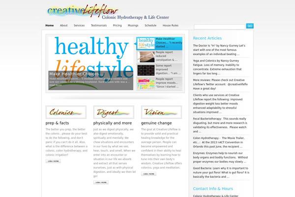 creativelifeflow.com site used Promote