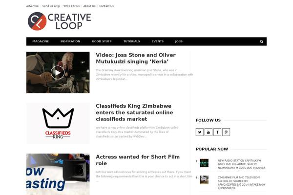 creativeloop.co.zw site used Cr16