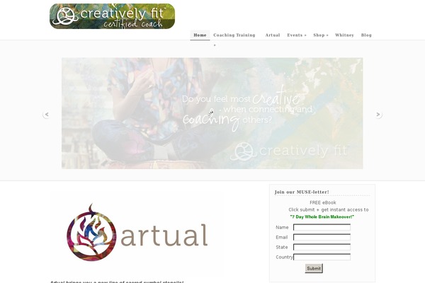 creativelyfit.com site used Coffee Break