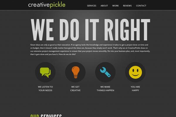 Cp theme site design template sample