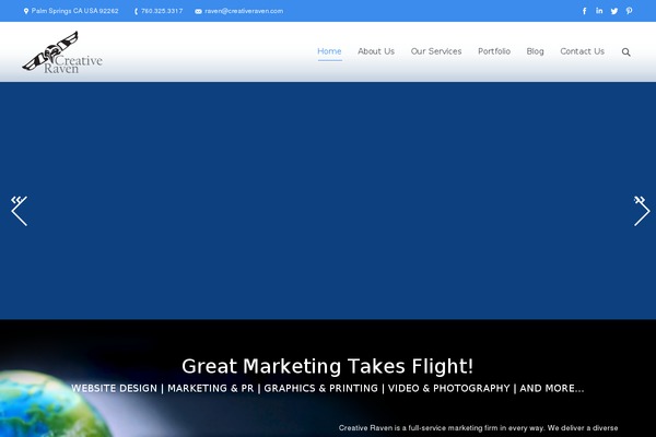 The7 theme site design template sample