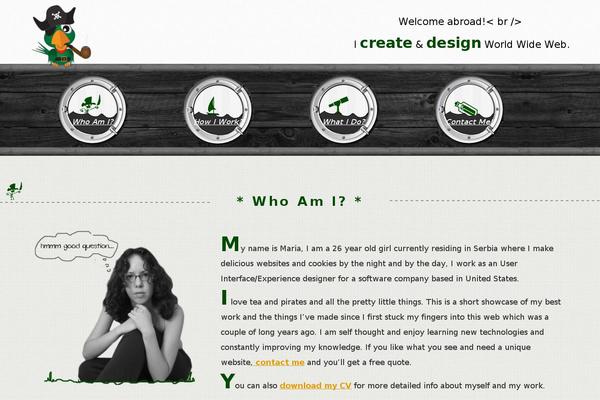 creativescapism.com site used Blogoholic