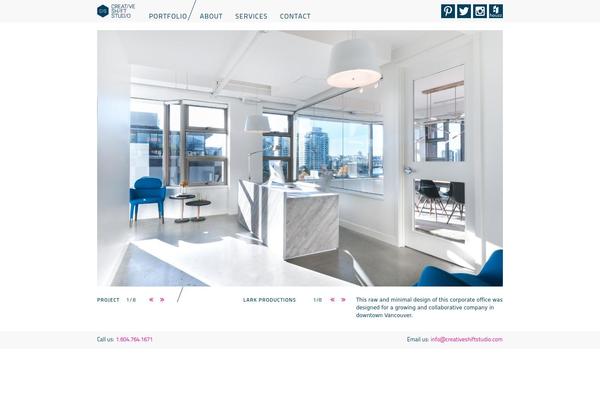 creativeshift WordPress theme, websites list used creativeshift theme creativeshift theme websites examples