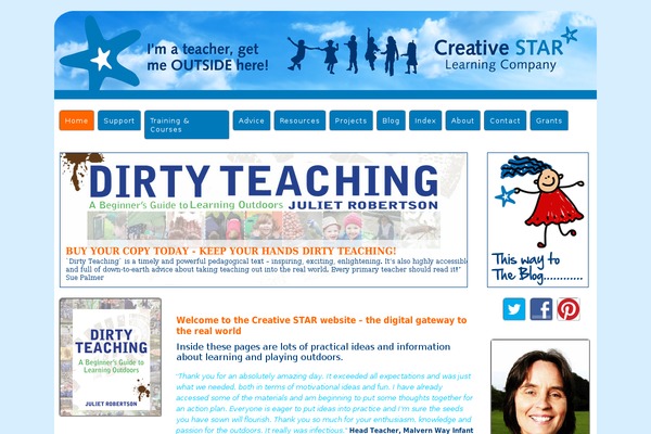 creativestarlearning.co.uk site used Damfino-s-divi-child