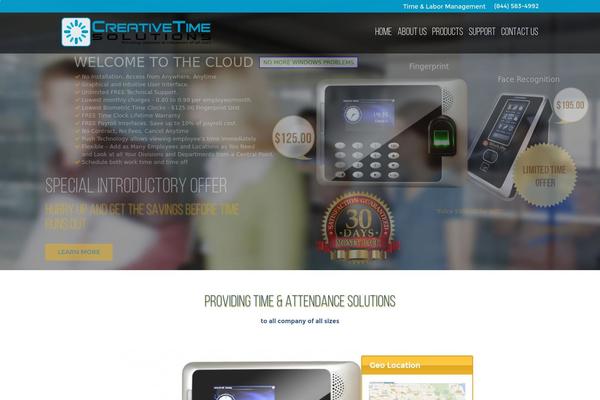 Cts theme site design template sample