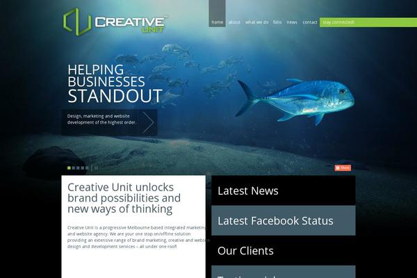 creativeunit.com.au site used Cuv2