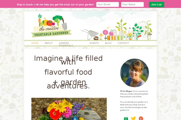 creativevegetablegardener.com site used Rockfortmedia
