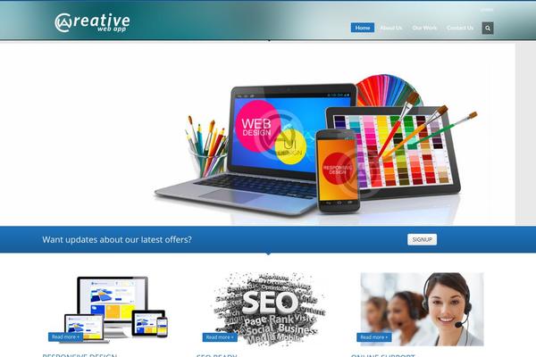 Kallyas theme site design template sample