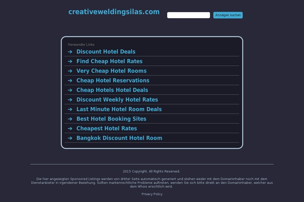 creativeweldingsilas.com site used Simplify