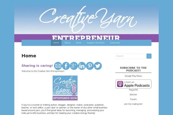 creativeyarnentrepreneur.com site used Basic