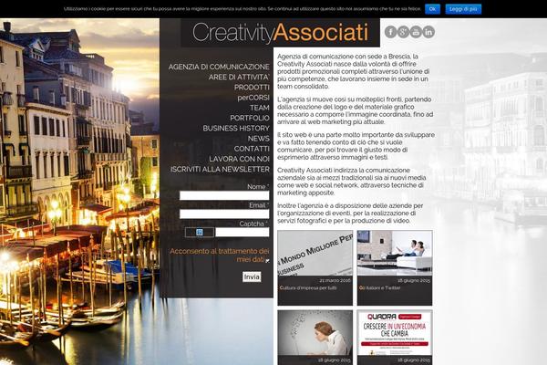 creativityassociati.com site used Creativity_template