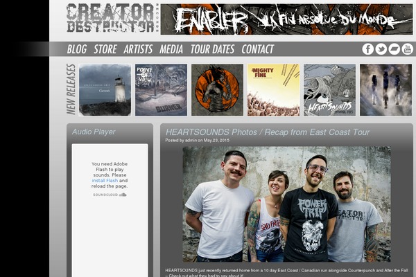 creator-destructor.com site used Cd