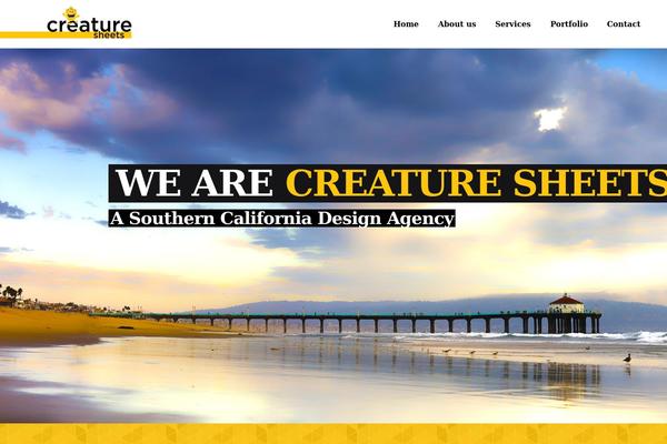 Xiara theme site design template sample