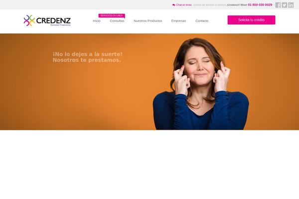 credenz.com.mx site used Progressive