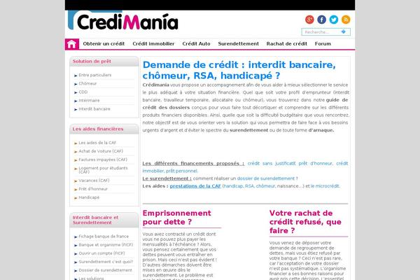 credimania.com site used Premium-news