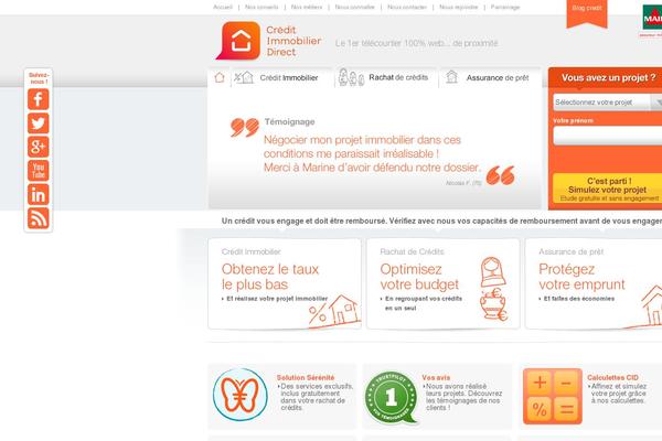 credit-immobilier-direct WordPress theme, websites list used credit-immobilier-direct theme credit-immobilier-direct theme websites examples