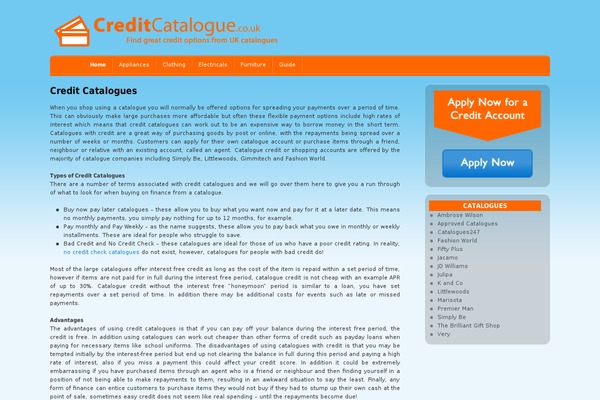 creditcatalogue.co.uk site used D5 Socialia