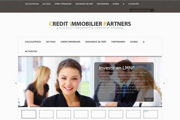 creditimmobilierpartners.fr site used Immobilier