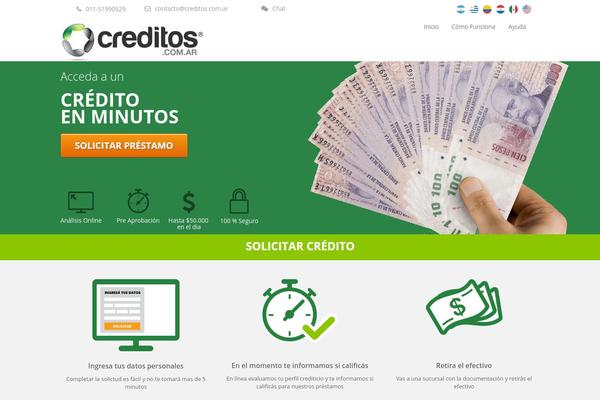 creditos.com.ar site used Creditos