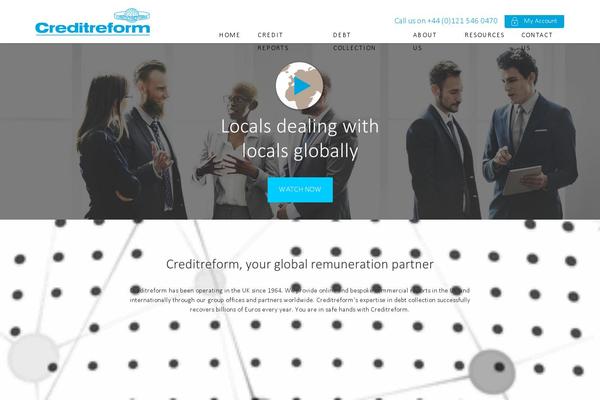 creditreform.co.uk site used Credit-reform
