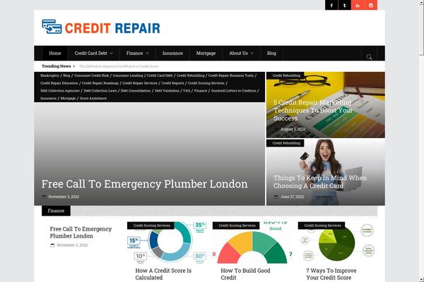 creditrepair-debt.com site used Creditrepairdebt
