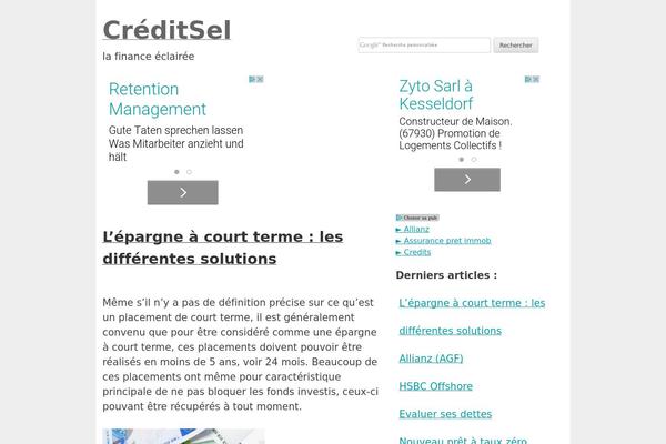 creditsel.com site used Credit_prod
