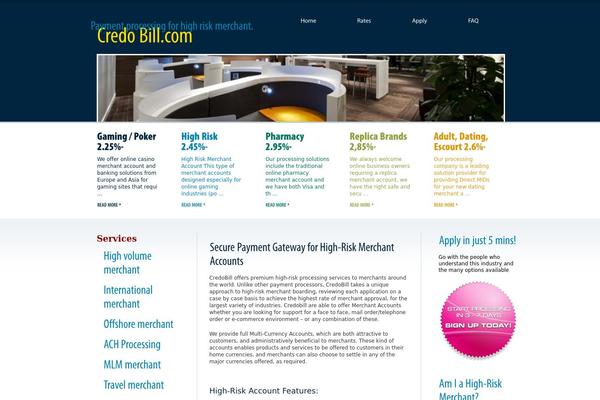 credobill.com site used Theme1130