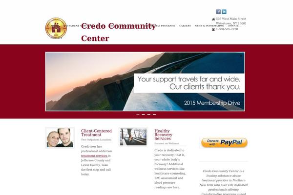 credocommunitycenter.com site used Care
