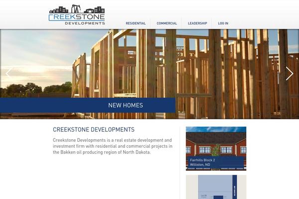 creekstonedevelopments.com site used Creekstone