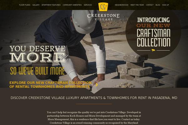 creekstonevillage.com site used Creekstone