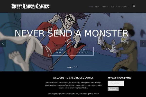 Salient theme site design template sample