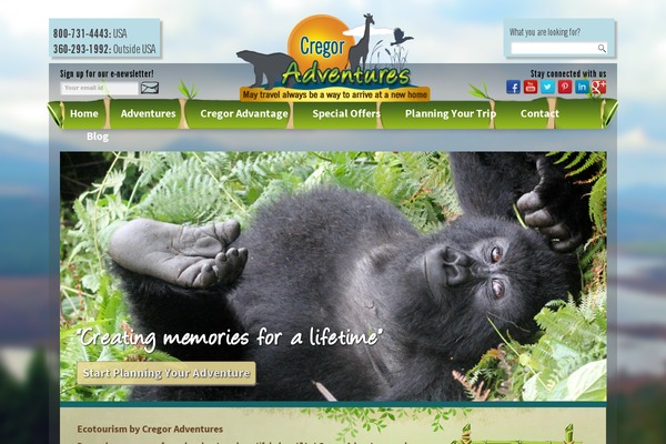 cregoradventures.com site used Cregoradventure