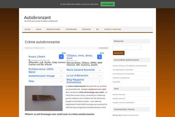 cremeautobronzante.com site used Weaver II