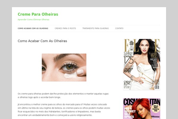 Twenty Twelve theme site design template sample