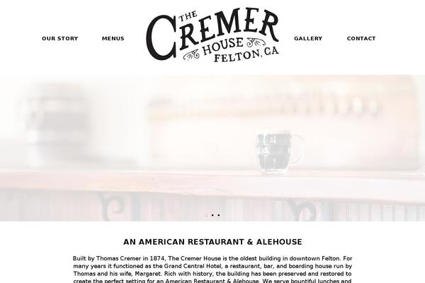 cremerhouse.com site used Cremer-house