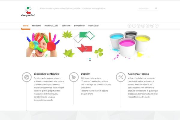 Corporative theme site design template sample